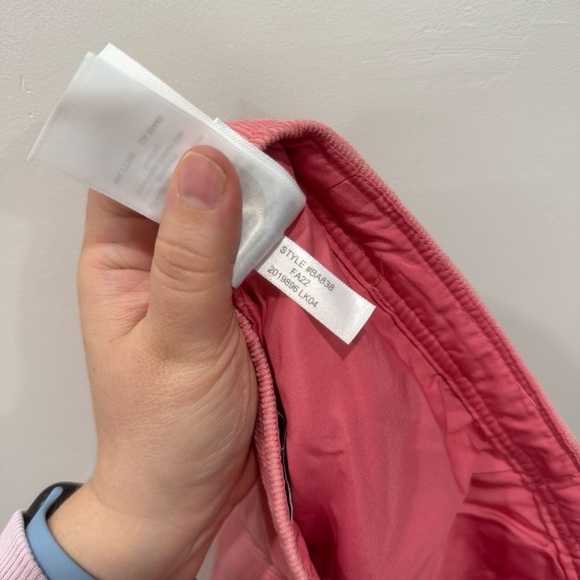 J. Crew Factory Corduroy Button Front Mini Skirt Pink Size 0 - Picture 6 of 6